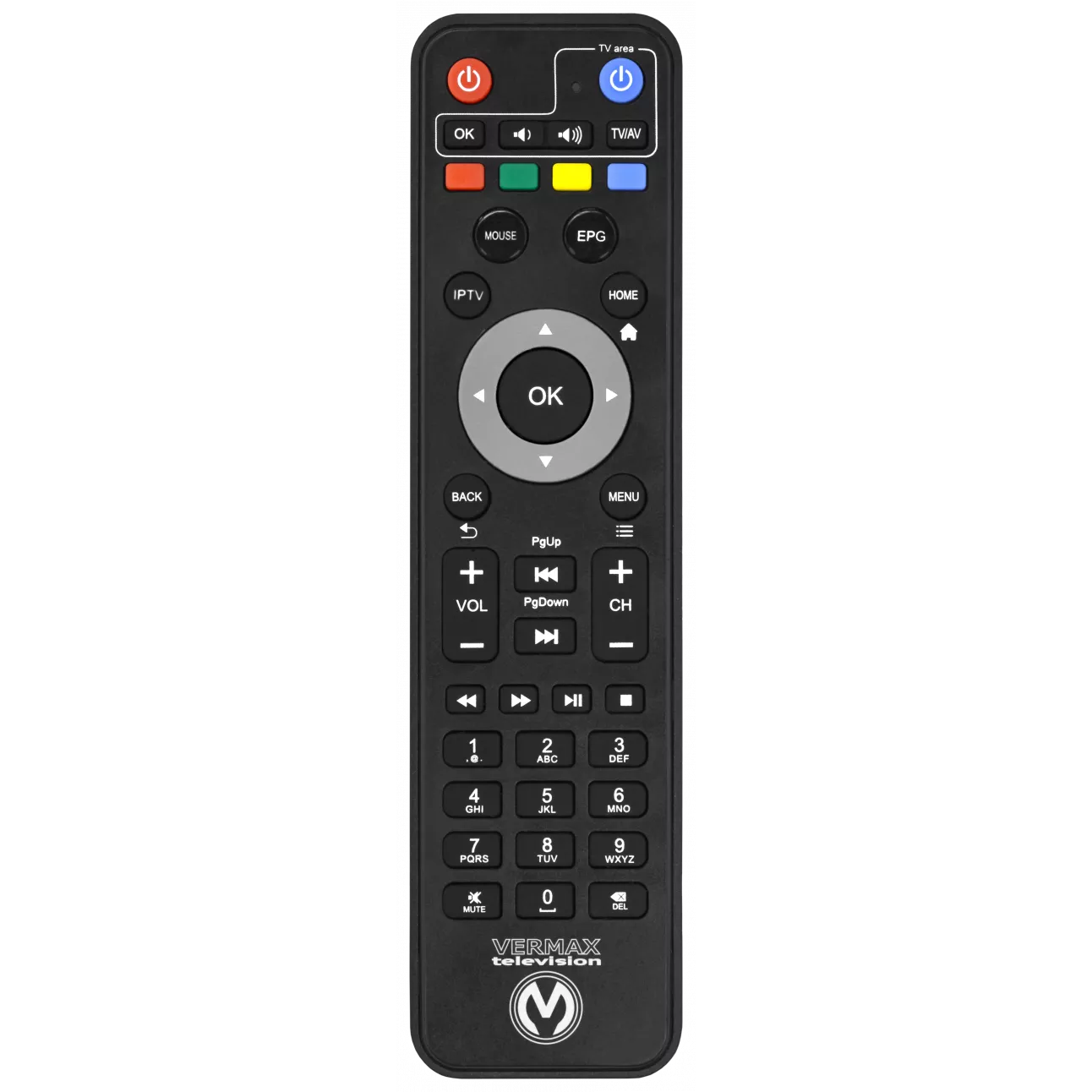 Пульт дистанционного управления для IPTV приставок Vermax семейства UHD